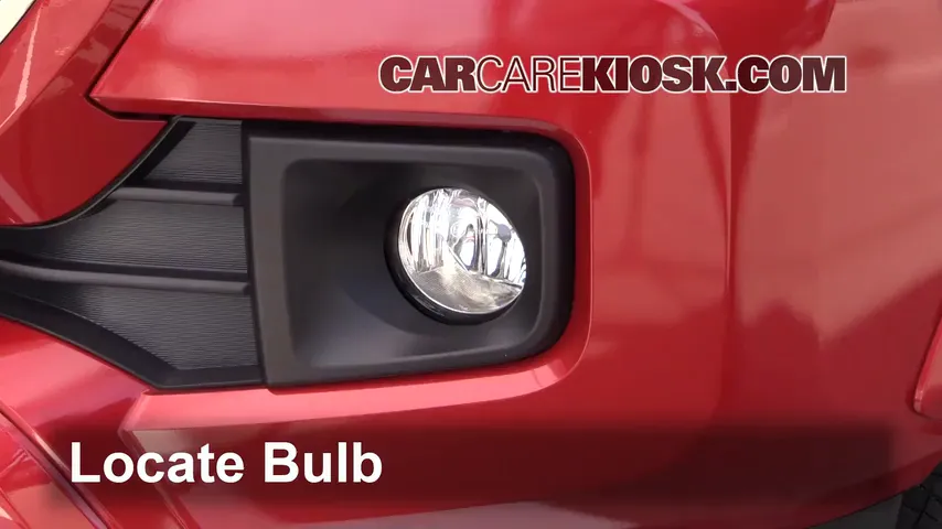 2016 Toyota Tacoma SR5 3.5L V6 Crew Cab Pickup Lights Fog Light (replace bulb)